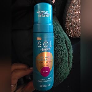 Jergens SOL No Wait Tinted Mousse - Deep